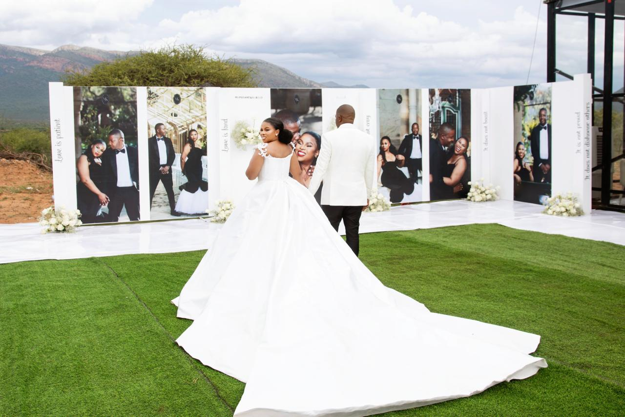 Portrait Wall event by LG Events